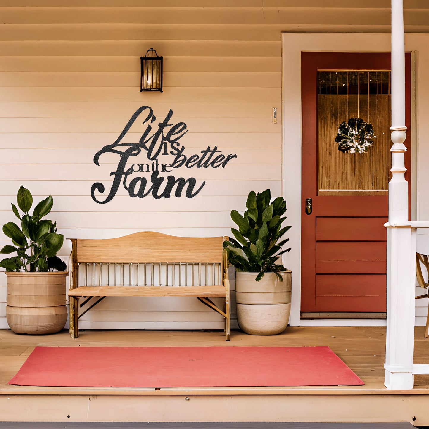 Life is Better on the Farm - Metal Sign
