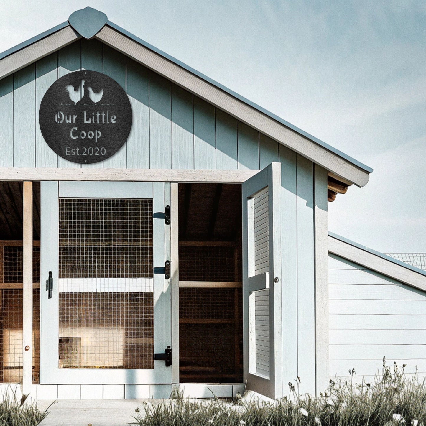 Chicken Coop - Custom Metal Sign