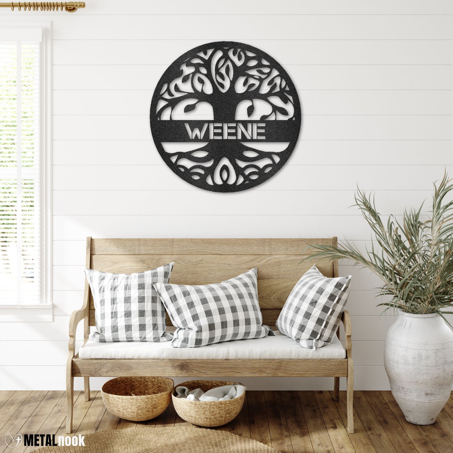 Personalized Tree of Life - Steel Sign