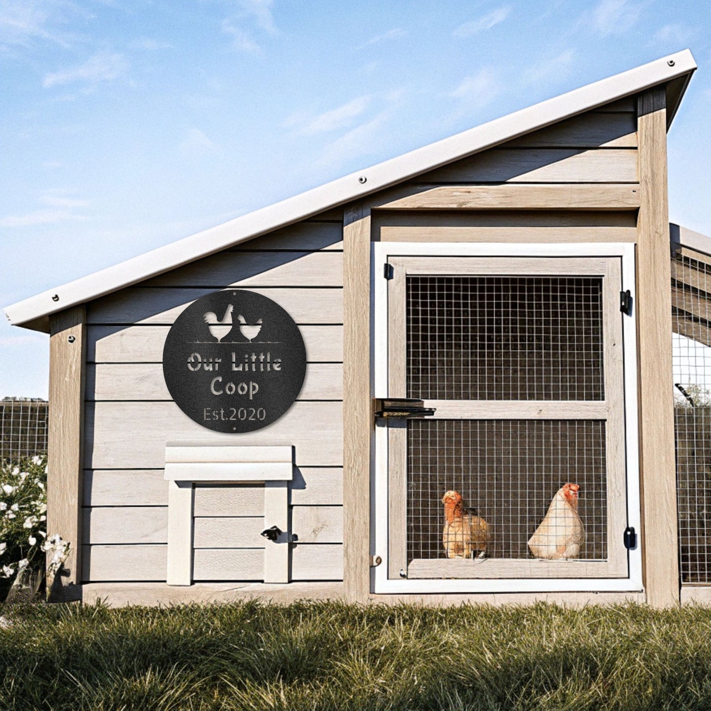 Chicken Coop - Custom Metal Sign