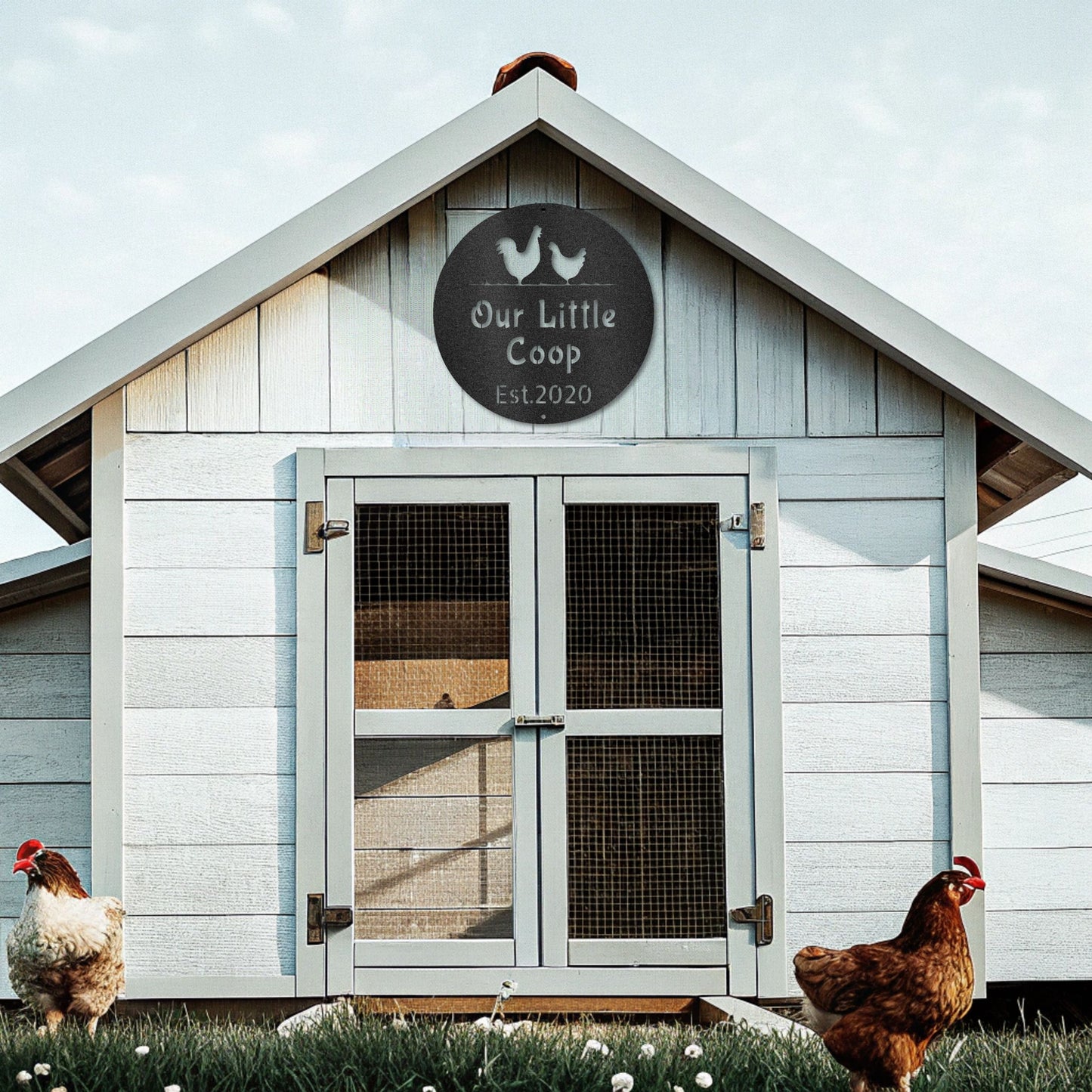 Chicken Coop - Custom Metal Sign