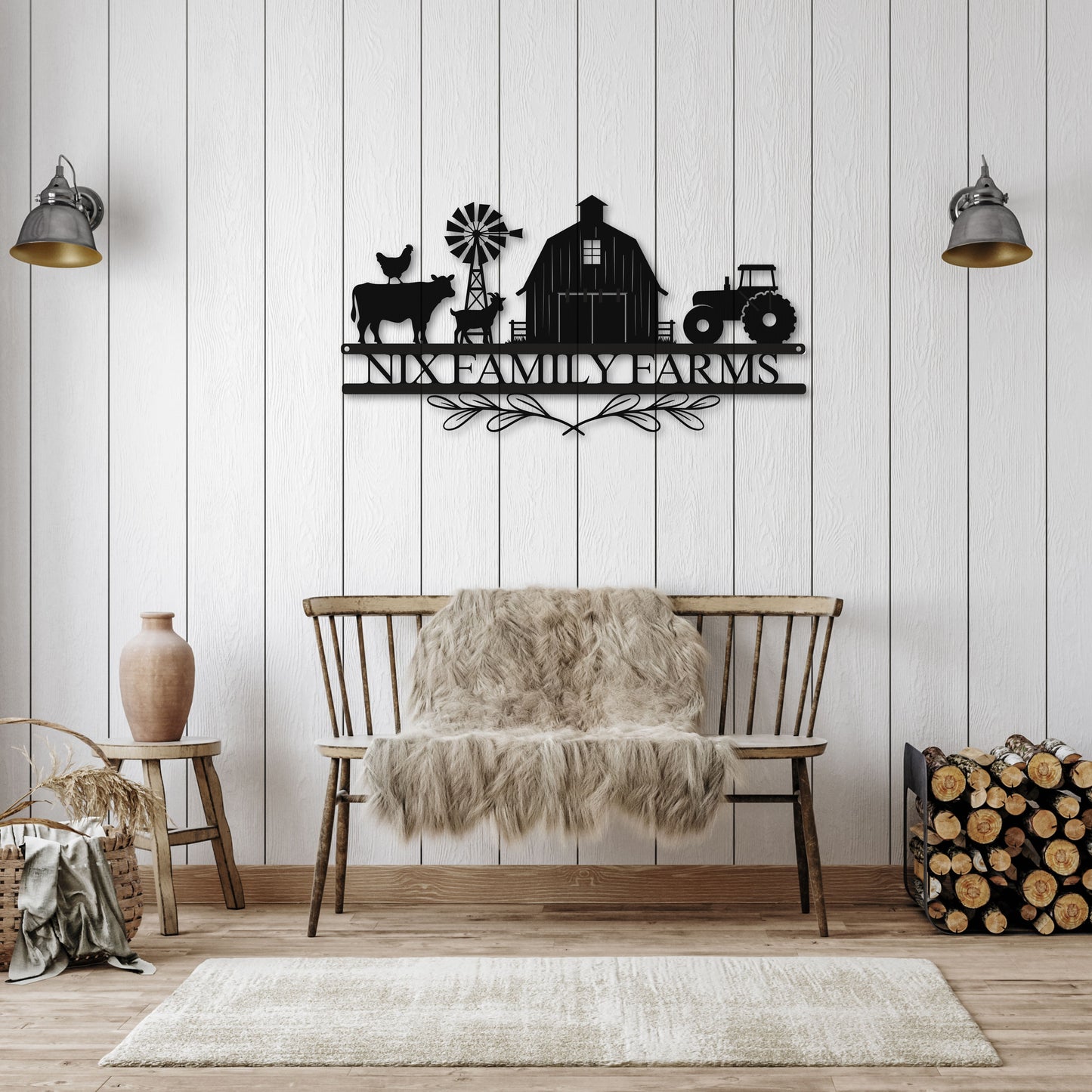 Farm Metal Sign - Personalized